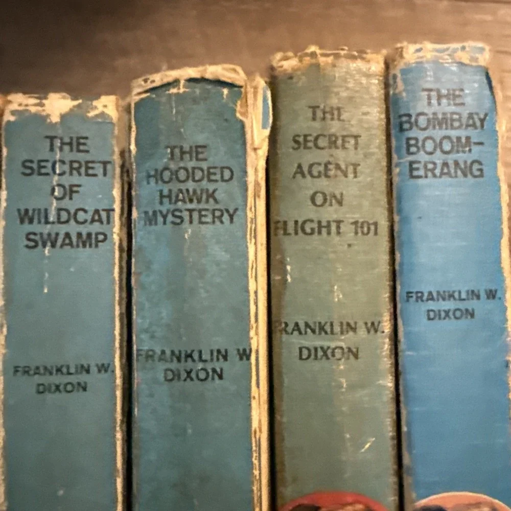 Vintage Hardy Boys Hardback Book Lot Of 16 # 1,2,3,7,9,10,13,18,19,20,24,29,31,